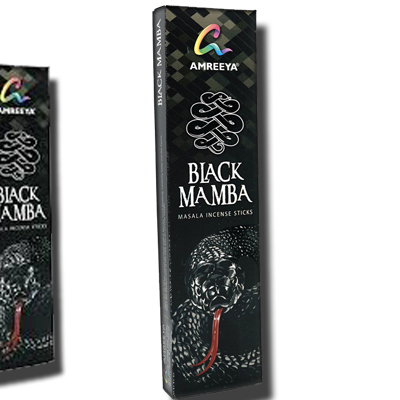 عود خوشبو کننده آمریا Amreeya مدل بلک مامبا Black Mamba